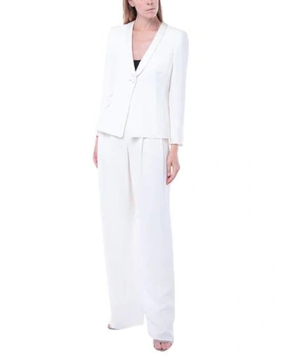 Shop Giorgio Armani Women's Suits In White