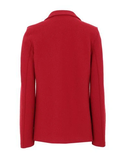 Shop Harris Wharf London Suit Jackets In Red