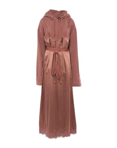 Shop Fenty X Puma Short Dresses In Brown