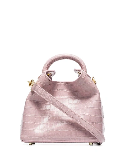 Shop Elleme Madeleine Crossbody Bag In Pink