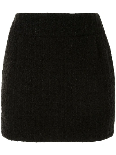 Alexandre Vauthier High-waisted Miniskirt In Black