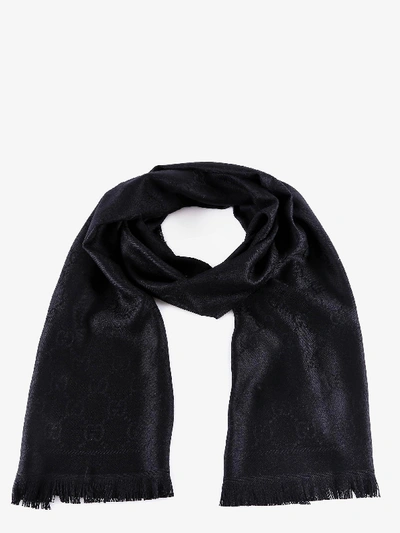 Shop Gucci Scarf In Black