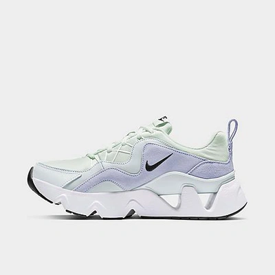 Shop Nike Women's Ryz 365 Casual Shoes In White/purple