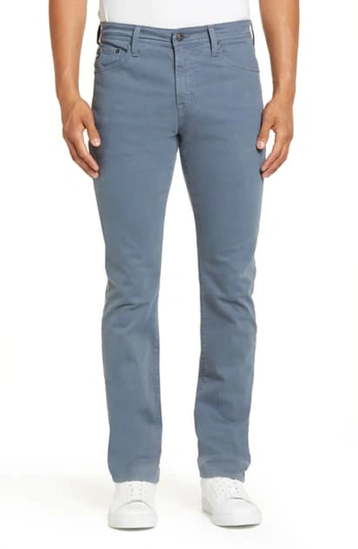 Shop Ag Everett Sud Slim Straight Fit Pants In Blue Heron
