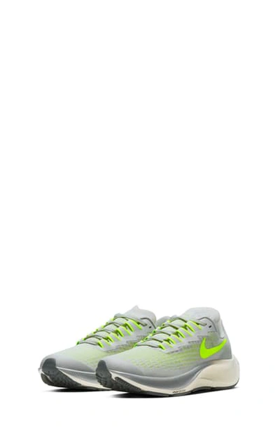 Nike Air Zoom Pegasus 37 Big Kids' Running Shoe (grey Fog) - Clearance Sale  In Grey Fog/ Volt-smoke Grey-sail | ModeSens