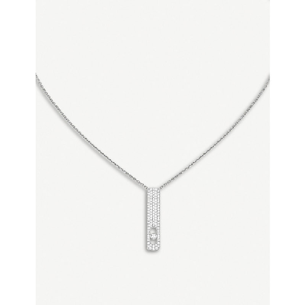 Messika My First Diamond 18ct White-gold And Diamond Necklace | ModeSens