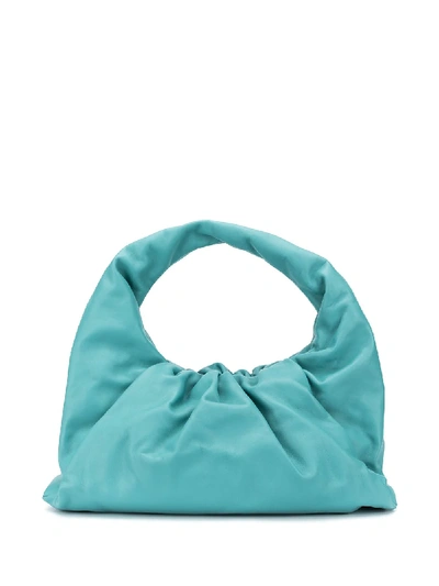 Shop Bottega Veneta The Shoulder Pouch Bag In Blue