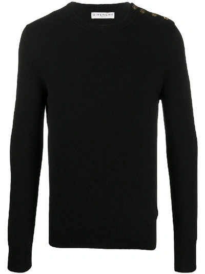 4G BUTTONS CASHMERE JUMPER