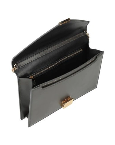 Shop Victoria Beckham Handbag In Dark Brown