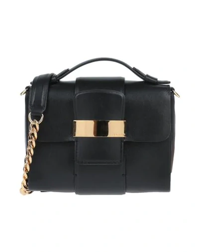 Shop Sergio Rossi Handbags In Black
