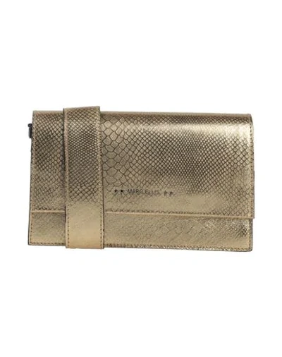 Shop Marc Ellis Handbags In Gold