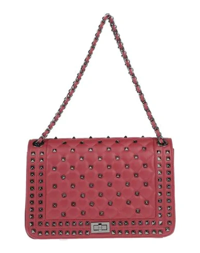 Shop Marc Ellis Handbag In Brick Red
