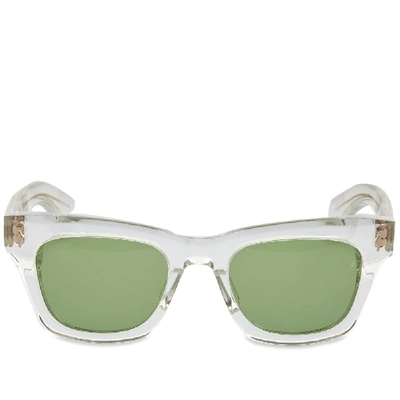 Shop Jacques Marie Mage Dealan Sunglasses In White