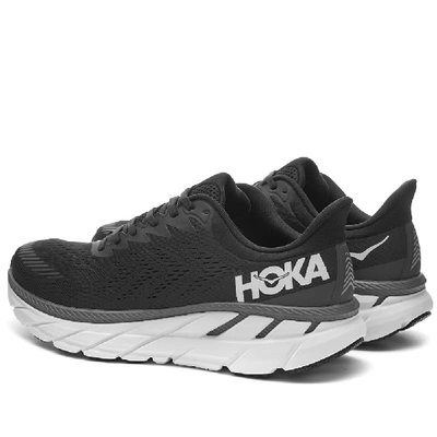 Shop Hoka One One Clifton 7 In Black