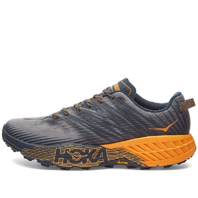 Shop Hoka One One Speedgoat 4 In Grey