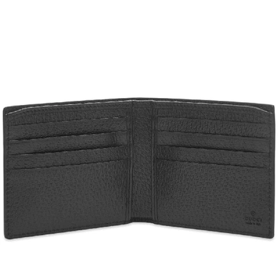 Shop Gucci Gg Eco Nylon Billfold Wallet In Black