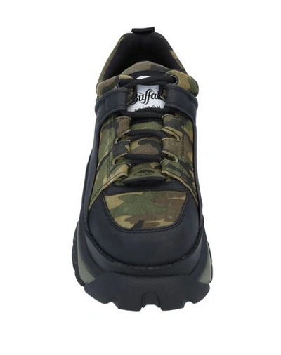 Shop Buffalo Sneakers In Military Green