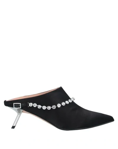 Shop Alchimia Di Ballin Mules & Clogs In Black