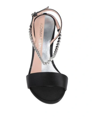 Shop Alchimia Di Ballin Sandals In Black