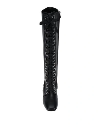 Dolce & Gabbana Knee Boots In Black