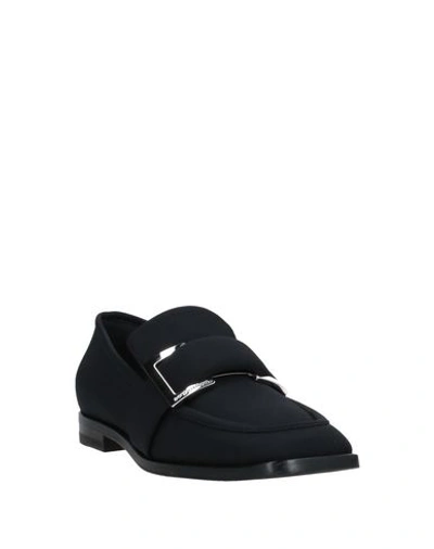 Shop Sergio Rossi Loafers In Black