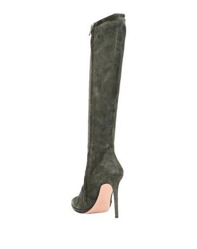 Shop Anna F Boots In Military Green