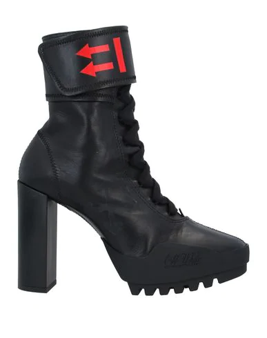 off white biker boots