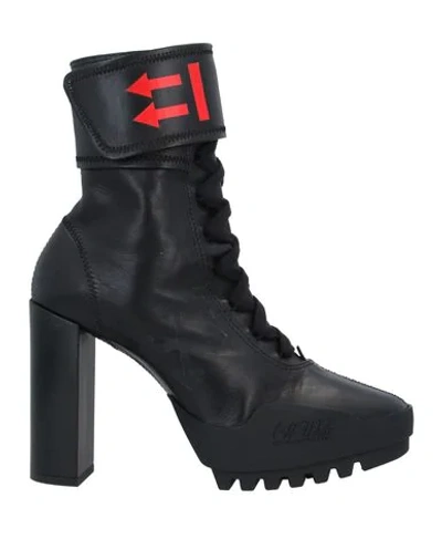 Shop Off-white &trade; Ankle Boots In Black