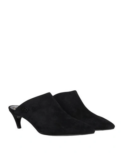 Roger Vivier Woman Mules & Clogs Black Size 8 Soft Leather In Black