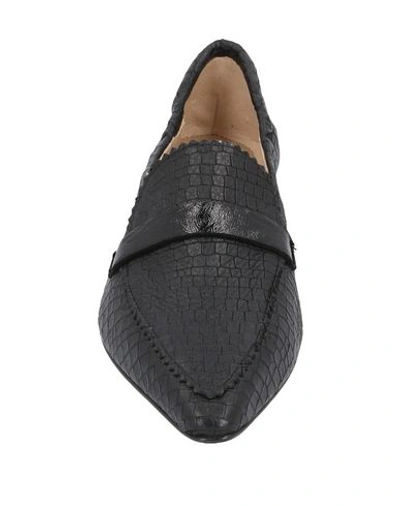 Shop Pomme D'or Loafers In Black