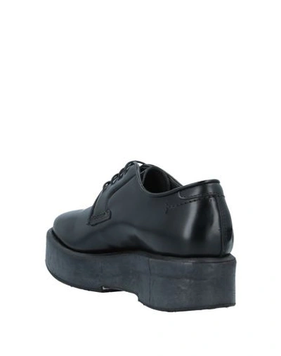 Shop Moma Laced Shoes In Black