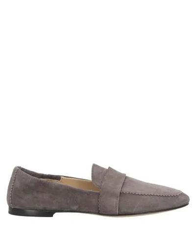 Shop Pomme D'or Loafers In Lead
