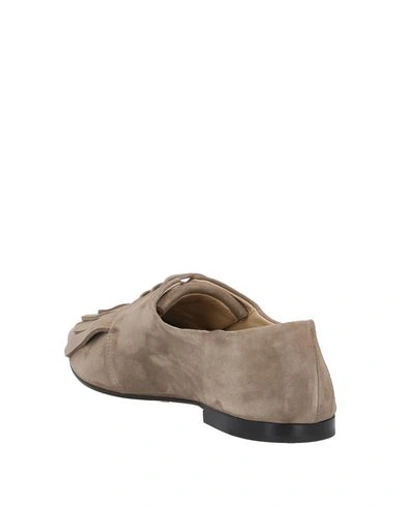 Shop Pomme D'or Lace-up Shoes In Dove Grey
