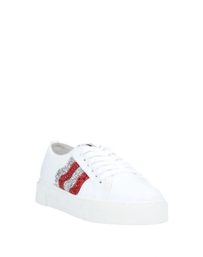 Shop Miu Miu Sneakers In White