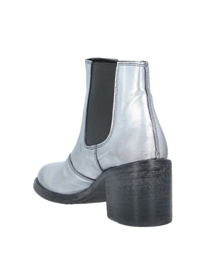 Moma Ankle Boot In Silver