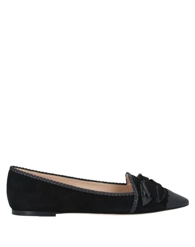 Shop Tod's Woman Loafers Black Size 5.5 Soft Leather
