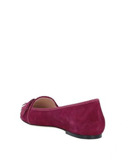 Tod's Ballet Flats In Red