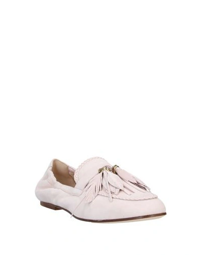 Tod's Loafers In Pink