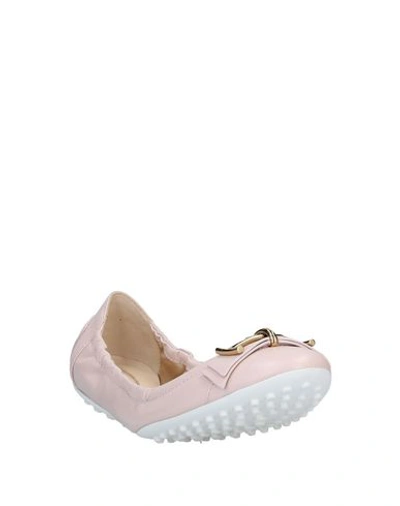 Tod's Ballet Flats In Pink