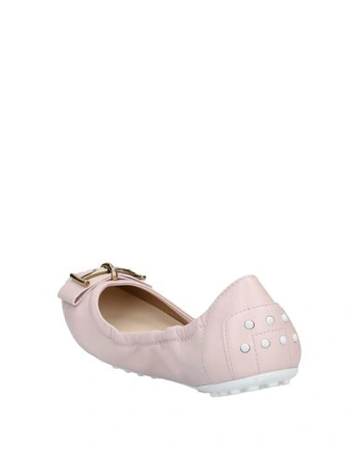 Tod's Ballet Flats In Pink