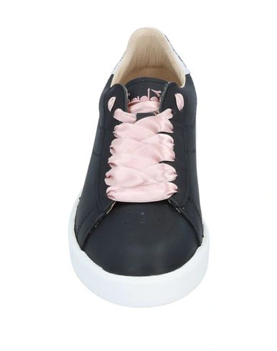 Shop Diadora Woman Sneakers Black Size 7 Soft Leather