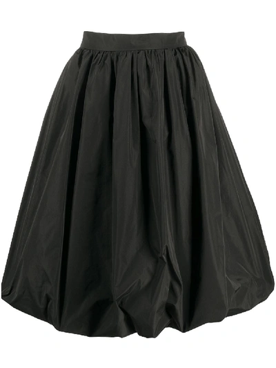 Shop Patou Generous Skirt In Black