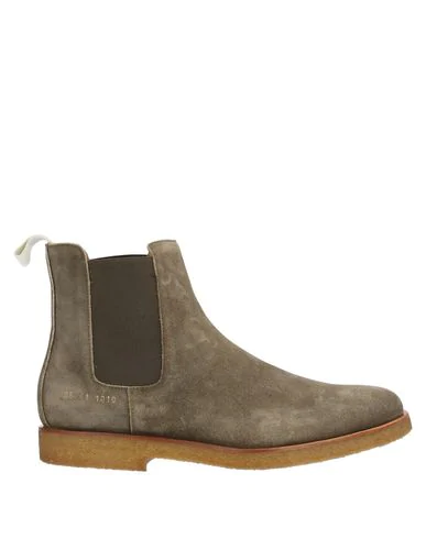 low heel taupe booties