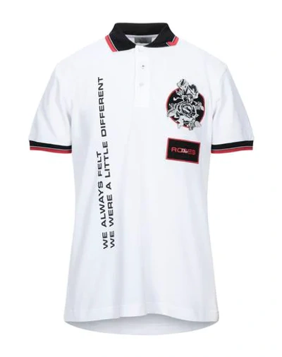 Shop Dior Polo Shirt In White