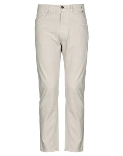 Shop Novemb3r Casual Pants In Light Grey
