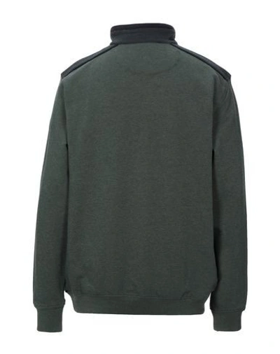 Shop Bugatti Sweater With Zip In Green