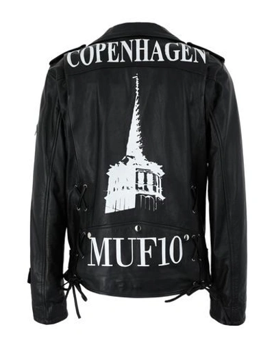 Shop Muf10 Biker Jacket In Black