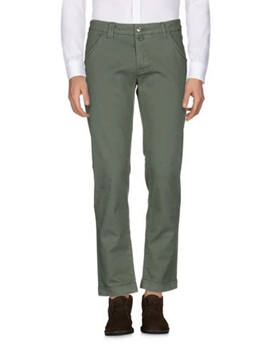 Shop Cycle Casual Pants In Military Green
