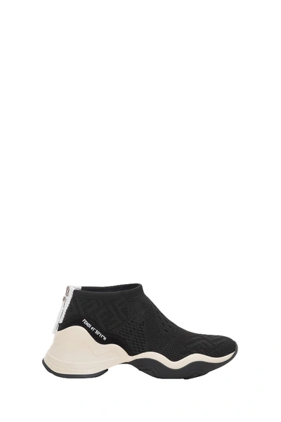 Shop Fendi Ffluid Sneakers In Black