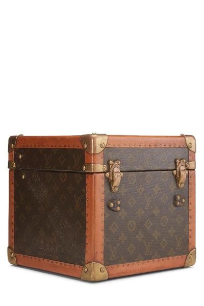 Pre-owned Louis Vuitton Monogram Canvas Cube Trunk